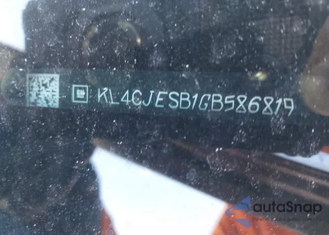 2016 Buick Encore из США, поврежденный, VIN KL4CJESB1GB586819